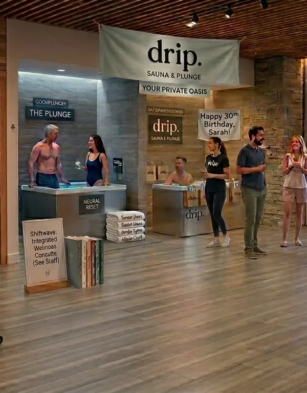 Private Events - Drip Sauna & Plunge Studio